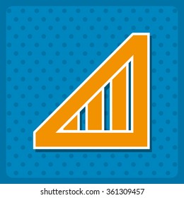 no signal, poor signal strength, signal strength indicator icon, vector illustration. Flat design style