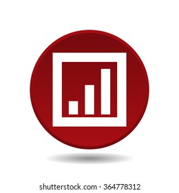 no signal, poor signal strength, signal strength indicator icon, vector illustration. Flat design style