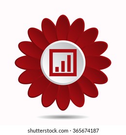 no signal, poor signal strength, signal strength indicator icon, vector illustration. Flat design style