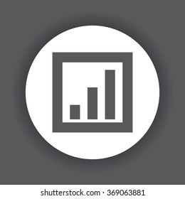 no signal, poor signal strength, signal strength indicator icon, vector illustration. Flat design style