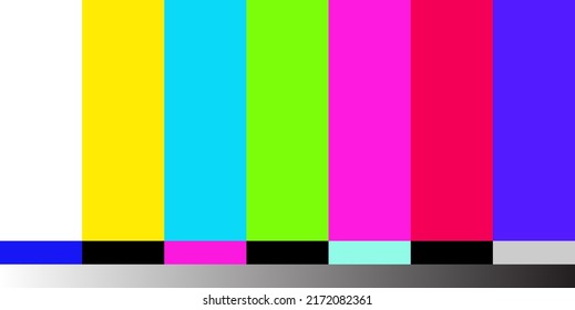 NO signal tv screen background