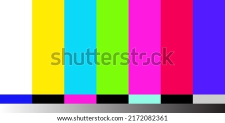 NO signal tv screen background