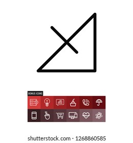 No signal vector icon