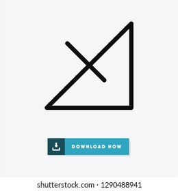 No signal vector icon