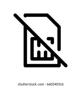 no sim card