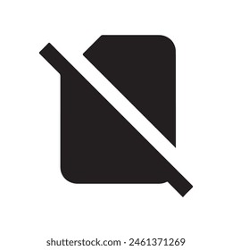 No sim icon vector design in eps 10
