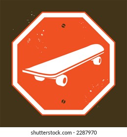 no skateboarding