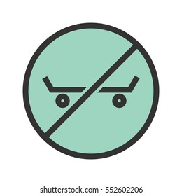 No Skating