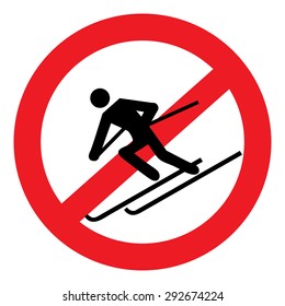 No skiing is dangerous