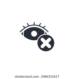 No sleep icon. vector.Editable stroke.linear style sign for use web design,logo.Symbol illustration.