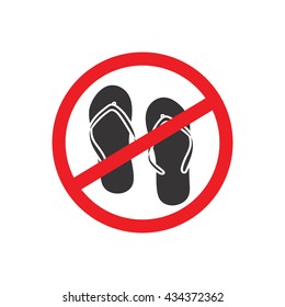 No Shoes Sign Stock Vectors, Images & Vector Art | Shutterstock