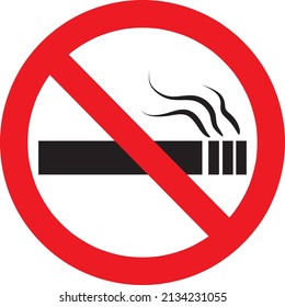 No smiking sign symbol. Vector.eps
