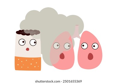 no smoke cigarette. stop smoking concept
