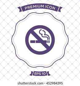 No smoke icon
