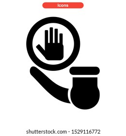 no smoke icon isolated sign symbol vector illustration - high quality black style vector icons
