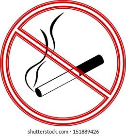 No smoke symbol