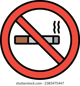 No smoke vector icon. Can be used for printing, mobile and web applications.