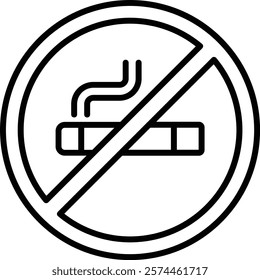 No smoke vector icon. Can be used for printing, mobile and web applications.