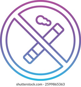 No smoke vector icon. Can be used for printing, mobile and web applications.