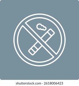 No smoke vector icon. Can be used for printing, mobile and web applications.