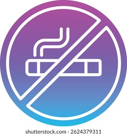 No smoke vector icon. Can be used for printing, mobile and web applications.