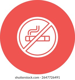 No smoke vector icon. Can be used for printing, mobile and web applications.