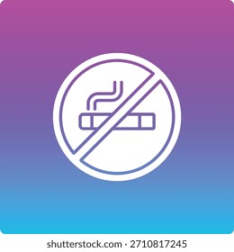 No smoke vector icon. Can be used for printing, mobile and web applications.