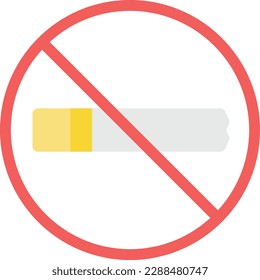 no smoke Vector illustration on a transparent background. Premium quality symmbols. Glyphs vector icons for concept and graphic design.