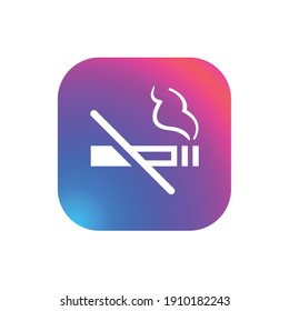 No Smoking - App Icon Button