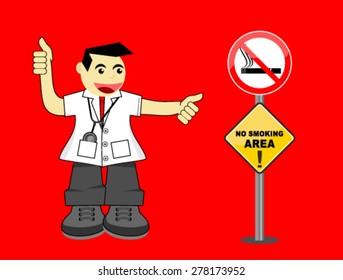 no smoking area