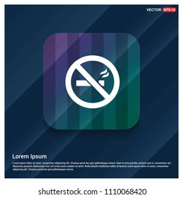 No smoking Area - Free vector icon