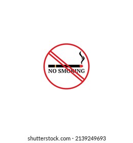 no smoking area icon with white background
