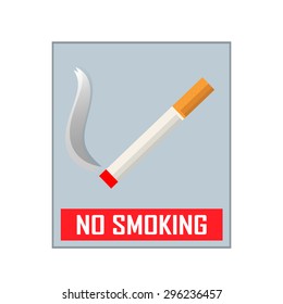 No smoking area sign
