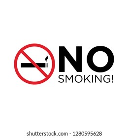 No Smoking Area Sign Icon