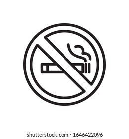 No smoking best icon design