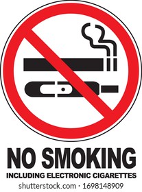 No smoking cigarette sign vector