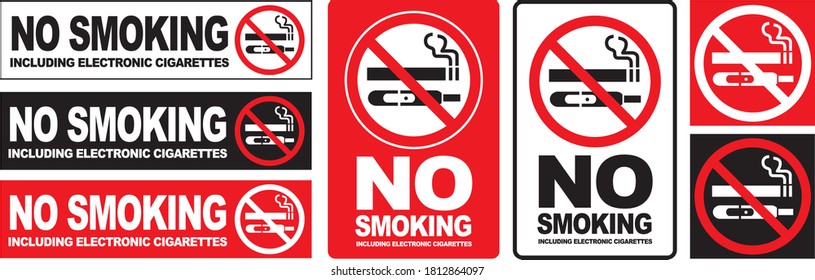No smoking cigarette sign vector