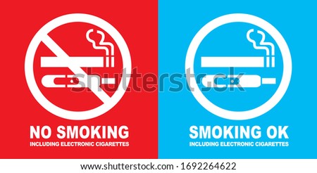 No smoking cigarette sign vector