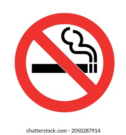 No Smoking Danger Health Icon Stock Vector (Royalty Free) 2050287914 ...