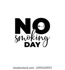 No Smoking day background banner card poster template Vector illustration, Vector Illustration of concept no smoking day world.