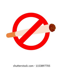 No smoking or don't smoke sign