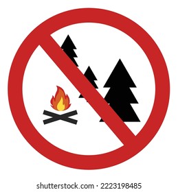 no smoking or no fire vector illustration poster type design modern graphic design