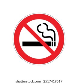 No smoking, No fires; Fire, open flame sources and no smoking sign, on white background