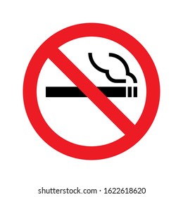 no smoking forbidden sign, logos and signs are forbidden to smoke, black cigarettes with smoke in the red circle crossed out