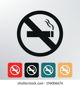 No Smoking Icon.