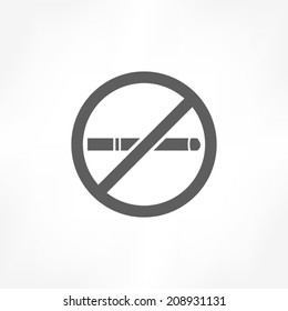 No smoking icon