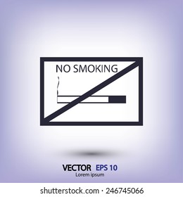 no smoking icon