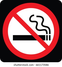 No smoking icon