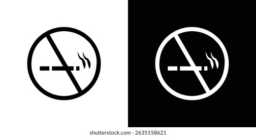 No smoking icon concept, vector illustration