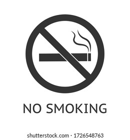 no smoking icon illustration isolated vector sign symbol